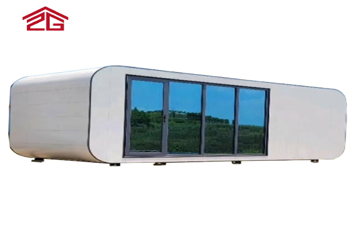 Prilagođena dvoslojna kontejnerska kuća Apple Cabin Moderna rezidencija Prilagođena dvoslojna kontejnerska kuća Apple Cabin Moderna rezidencija