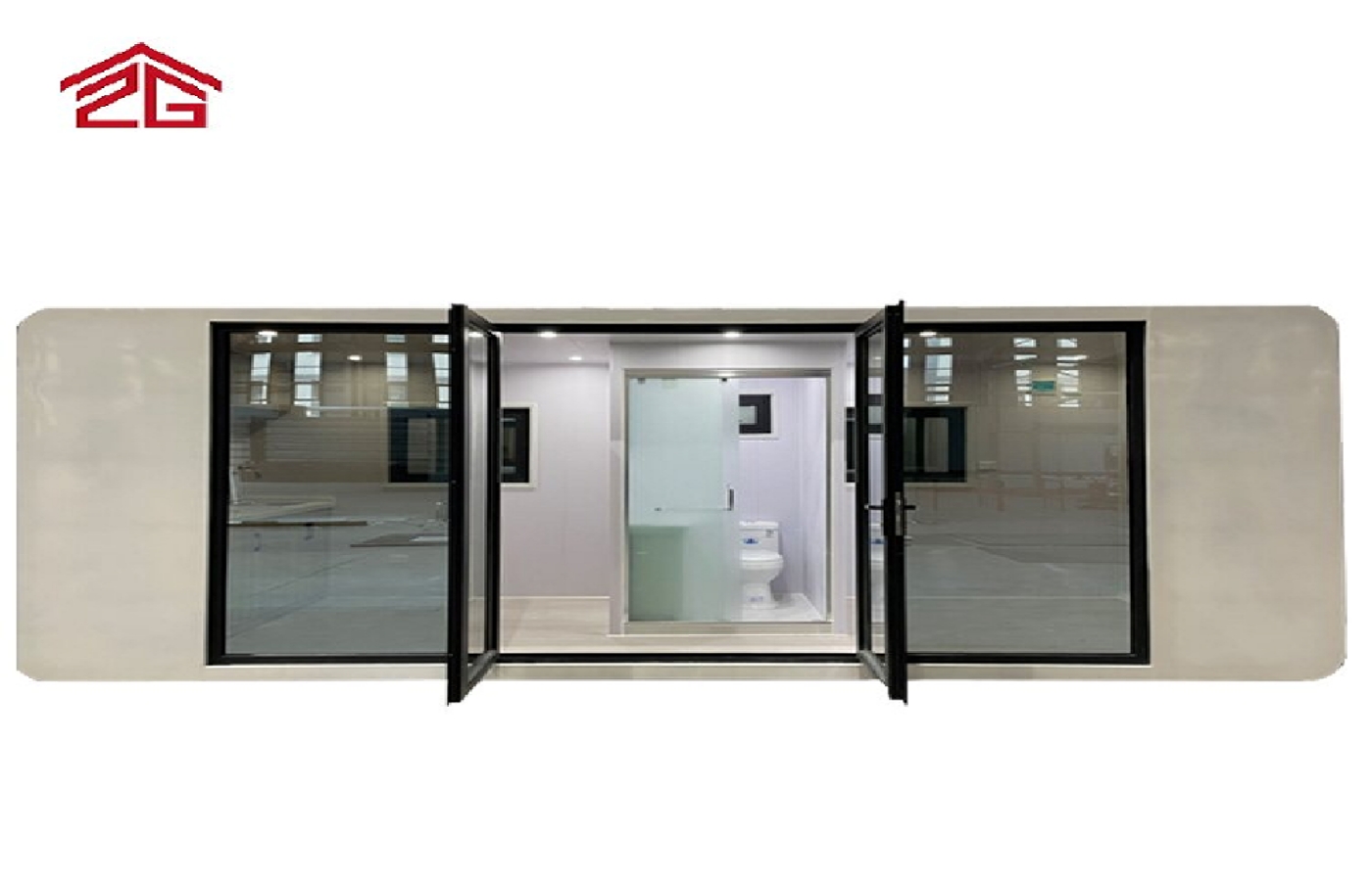 Prilagođena dvoslojna kontejnerska kuća Apple Cabin Moderna rezidencija Prilagođena dvoslojna kontejnerska kuća Apple Cabin Moderna rezidencija