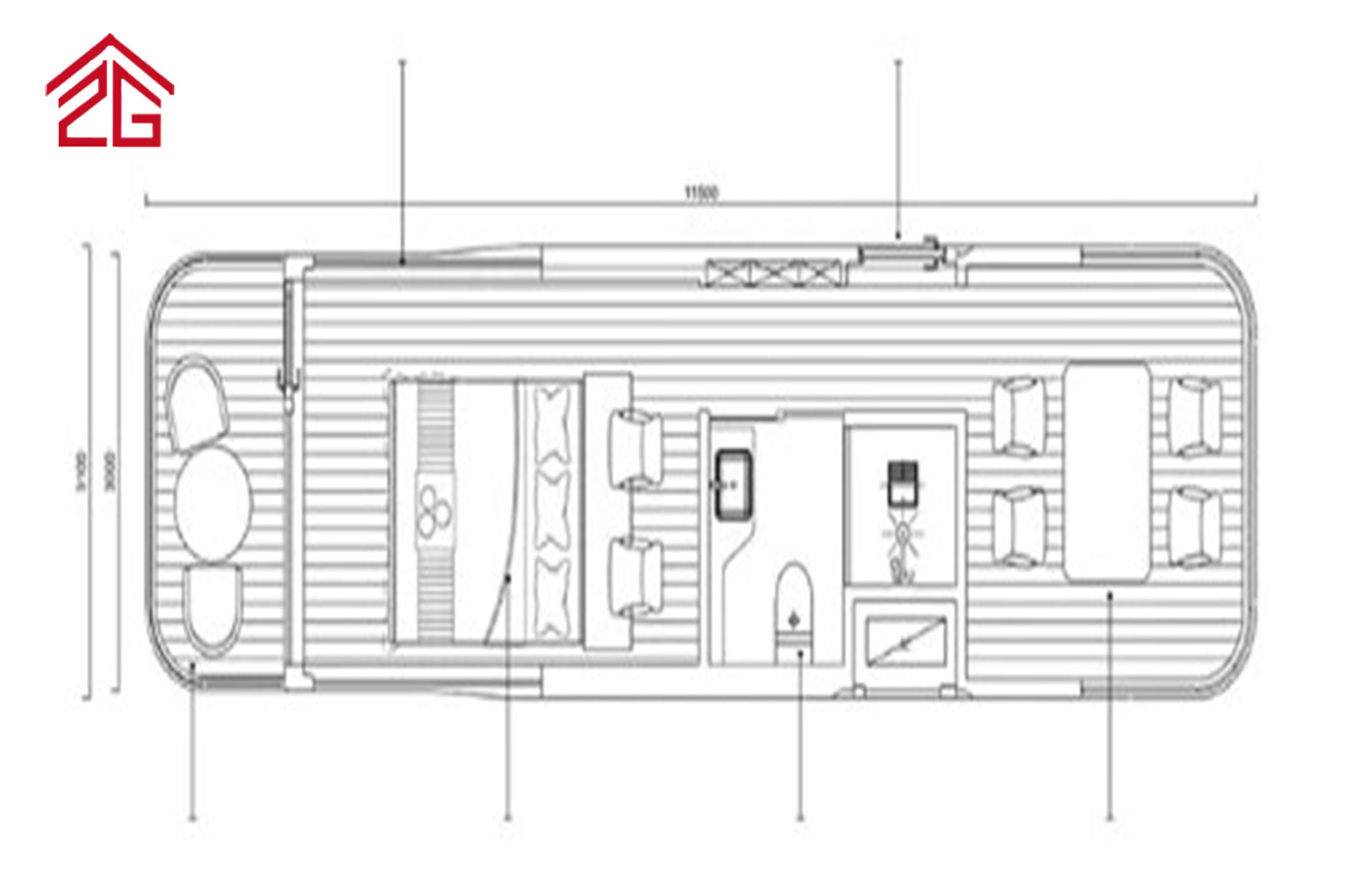 Prilagođena dvoslojna kontejnerska kuća Apple Cabin Moderna rezidencija Prilagođena dvoslojna kontejnerska kuća Apple Cabin Moderna rezidencija