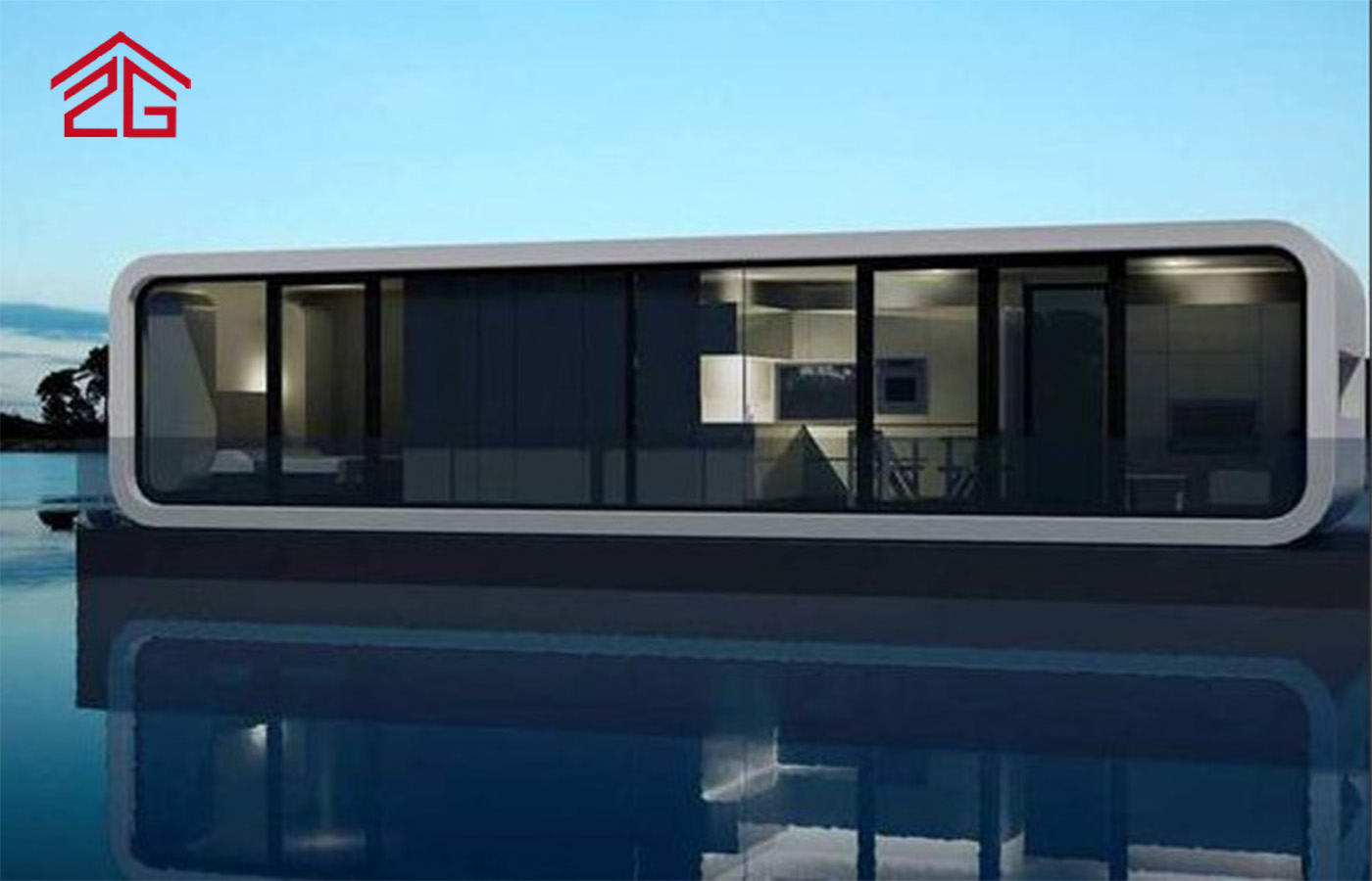 Prilagođena dvoslojna kontejnerska kuća Apple Cabin Moderna rezidencija Prilagođena dvoslojna kontejnerska kuća Apple Cabin Moderna rezidencija