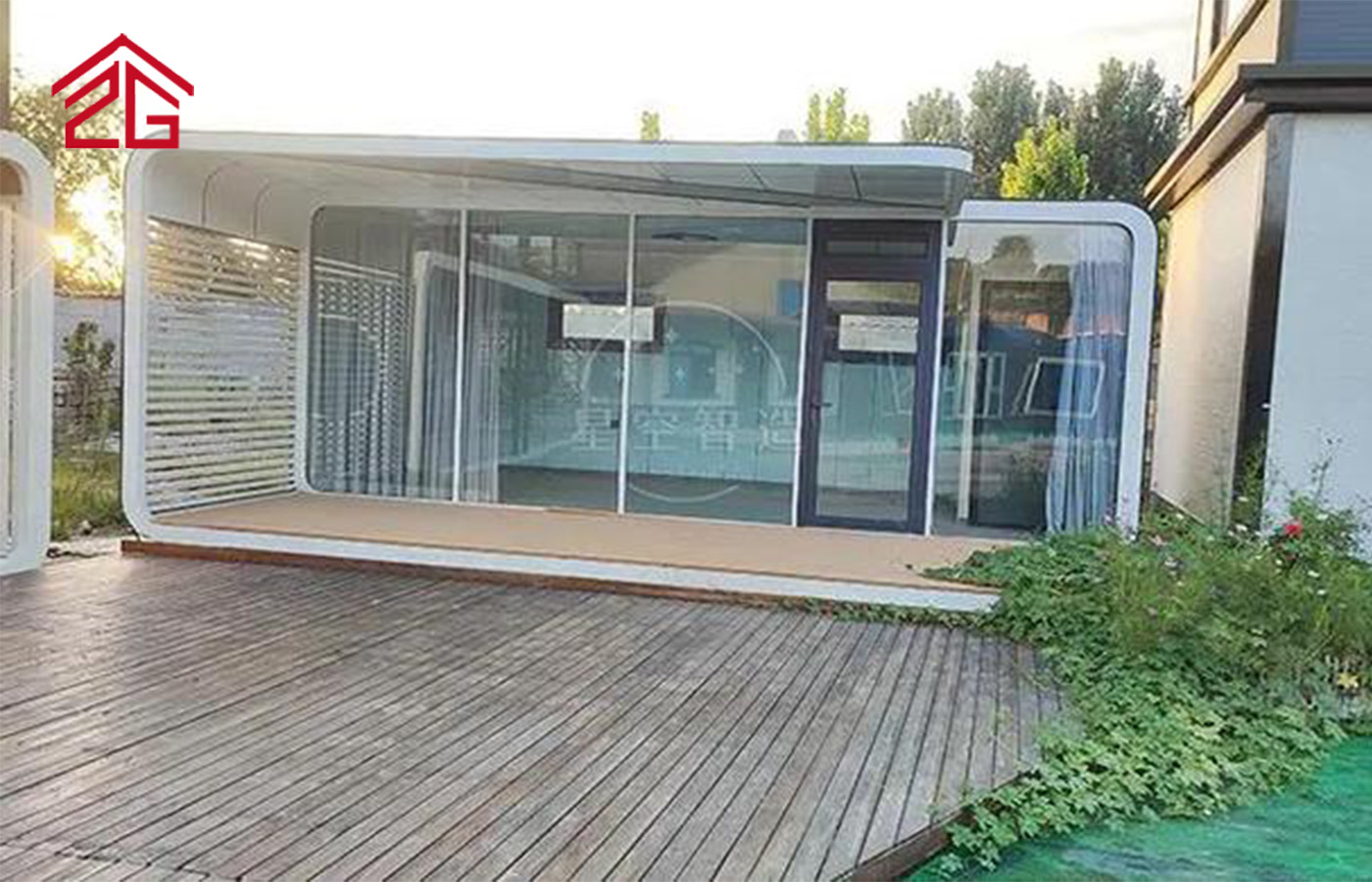 Prilagođena dvoslojna kontejnerska kuća Apple Cabin Moderna rezidencija Prilagođena dvoslojna kontejnerska kuća Apple Cabin Moderna rezidencija