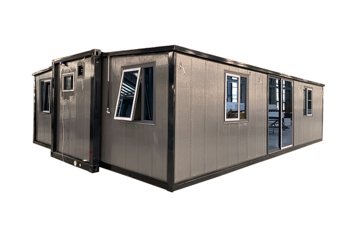 40ft visoko luksuzni prilagođeni 30ft proširivi kontejner s metalnom vanjskom umetnutom pločom